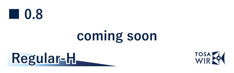 洋白 正角・硬さふつう Regular-H