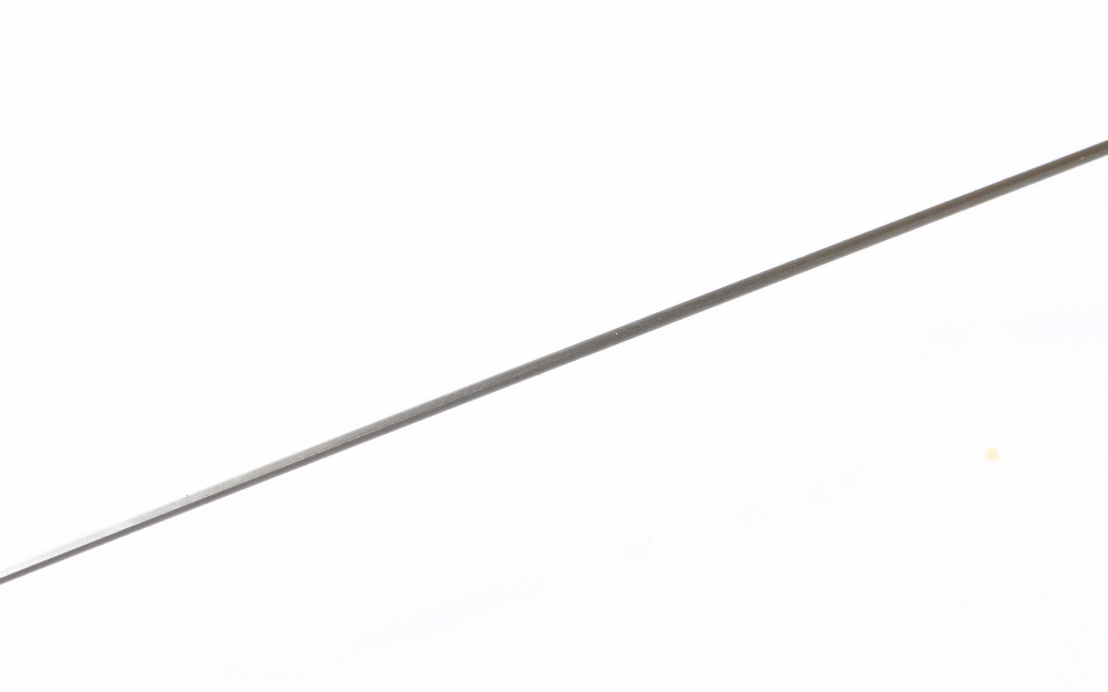 洋白 正角棒  硬さ ハード 厚さ M 洋白角形 棒状 1.0・1.2mm 角 ×1m アクセサリー 彫金 ワイヤーアート 針金 材料