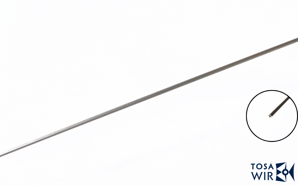 洋白 正角棒  硬さ ハード 厚さ M 洋白角形 棒状 1.0・1.2mm 角 ×1m アクセサリー 彫金 ワイヤーアート 針金 材料