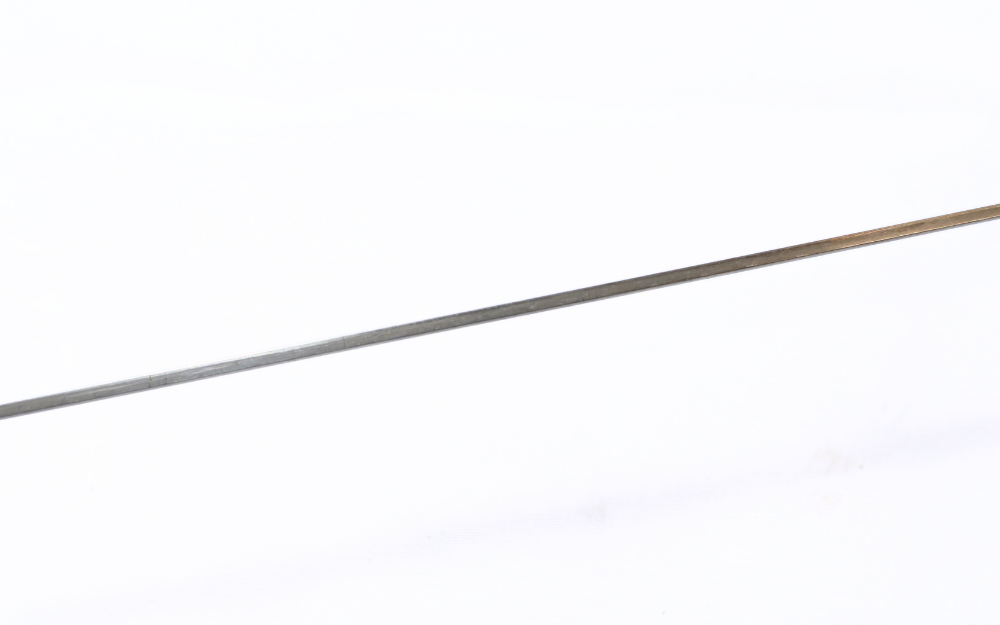 洋白 正角棒  硬さ ハード 厚さ L 洋白角形 棒状 1.5mm 角 ×1m アクセサリー 彫金 ワイヤーアート 針金 材料